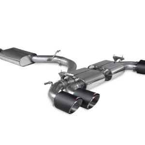 Audi - S3 8Y Sportback - S rezonátorom cat/gpf-back systém & electronic valves