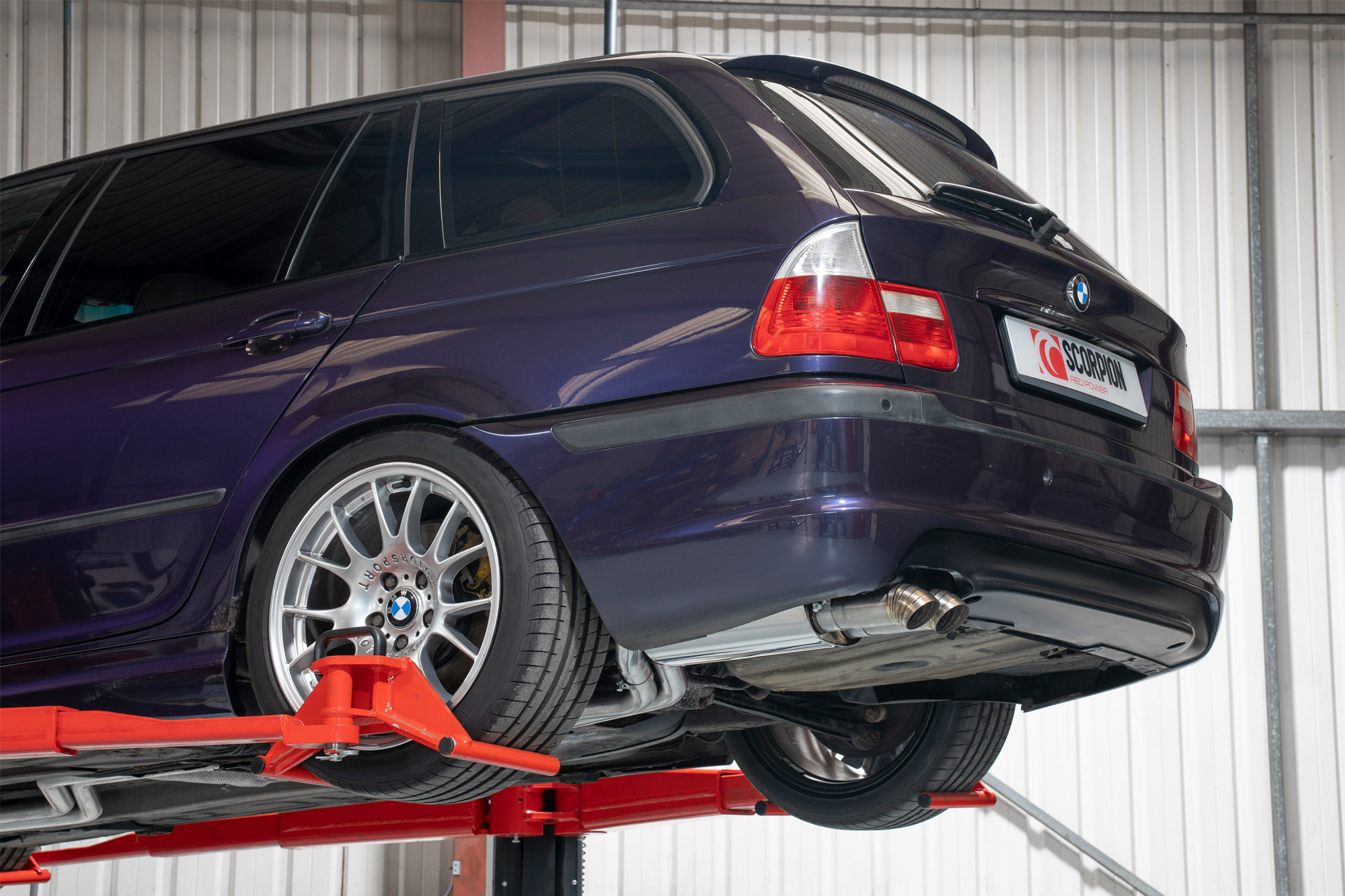BMW - E46 320/325/330 RWD Petrol - Cat-back systém – Obrázok 2