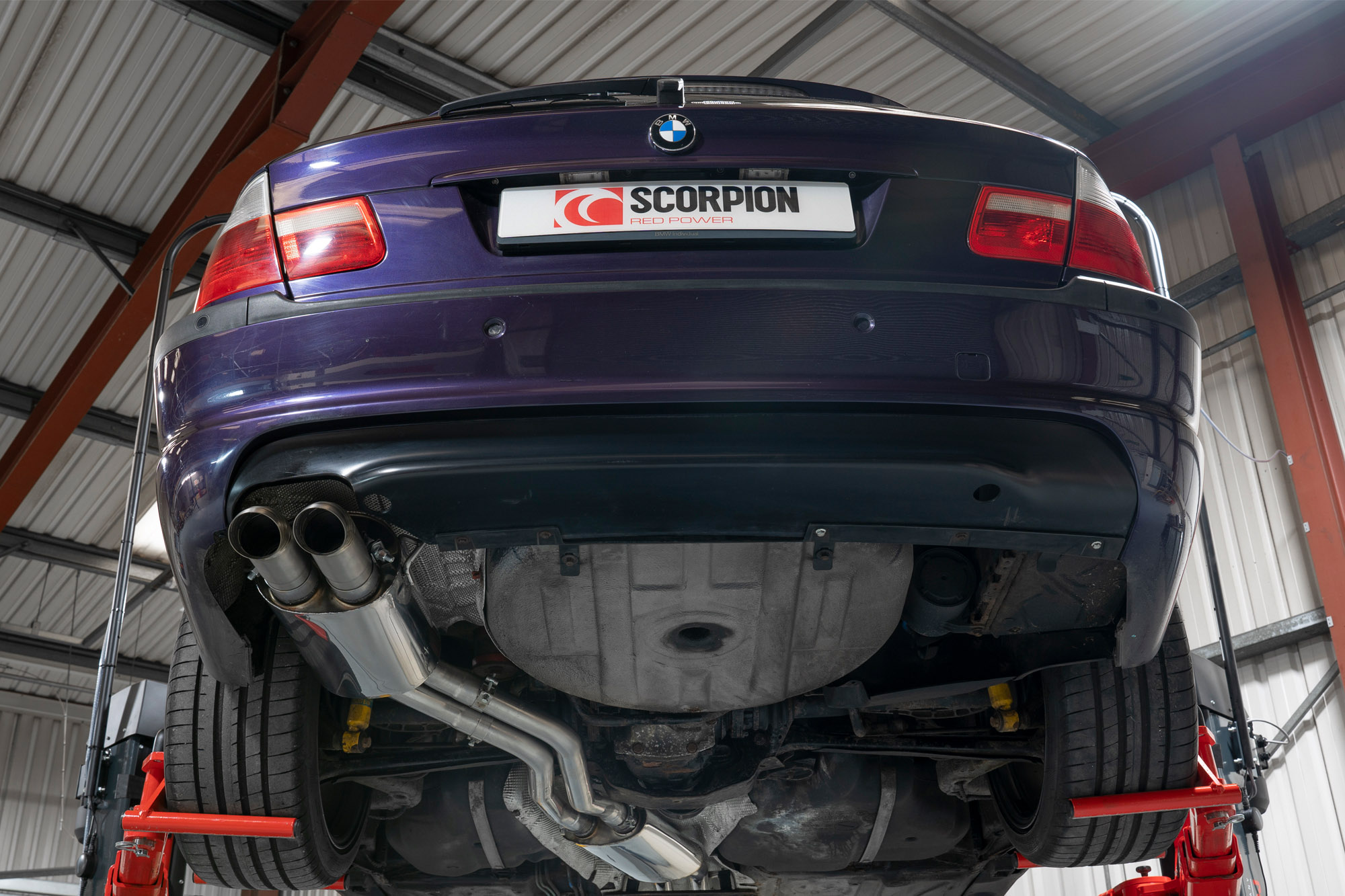 BMW - E46 320/325/330 RWD Petrol - Cat-back systém – Obrázok 3