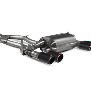 BMW - F80 M3 / M4 F82 F83 - Bez rezonátora cat-back systém s elektronickými klapkami
