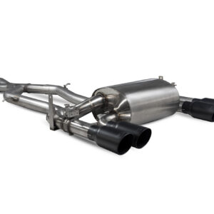 BMW - F80 M3 / M4 F82 F83 - Bez rezonátora cat-back systém s elektronickými klapkami