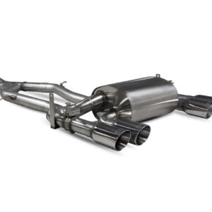 BMW - F80 M3 / M4 F82 F83 - Bez rezonátora cat-back systém s elektronickými klapkami