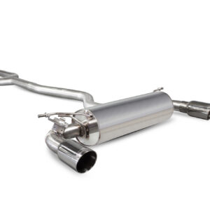 BMW - M240i (F22, F23), Fits X-Drive - Bez rezonátora cat-back systém s elektronickými klapkami