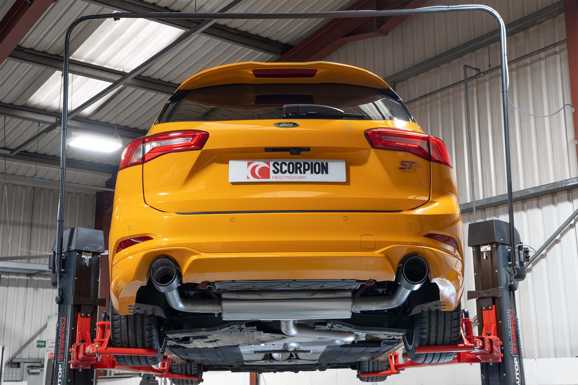 Ford - Focus ST Mk4 Estate - GPF-back systém – Obrázok 3