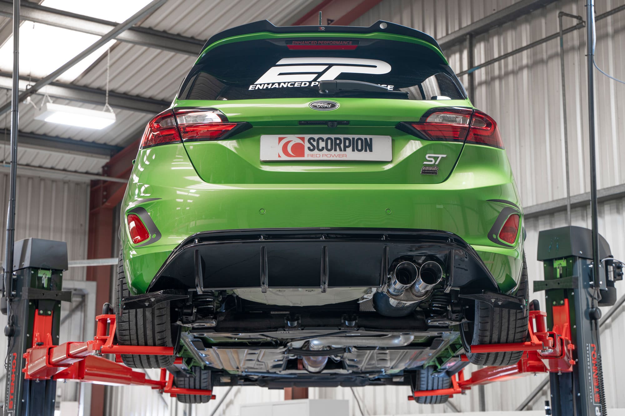 Ford - Fiesta ST MK8.5 - GPF-back systém bez klapky – Obrázok 3