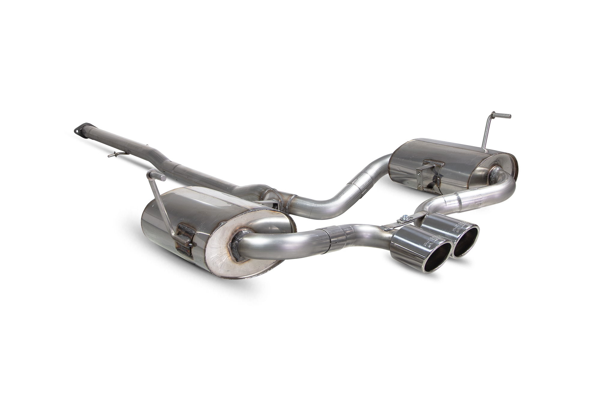 Mini - Cooper S R52/R53 - Bez rezonátora cat-back systém