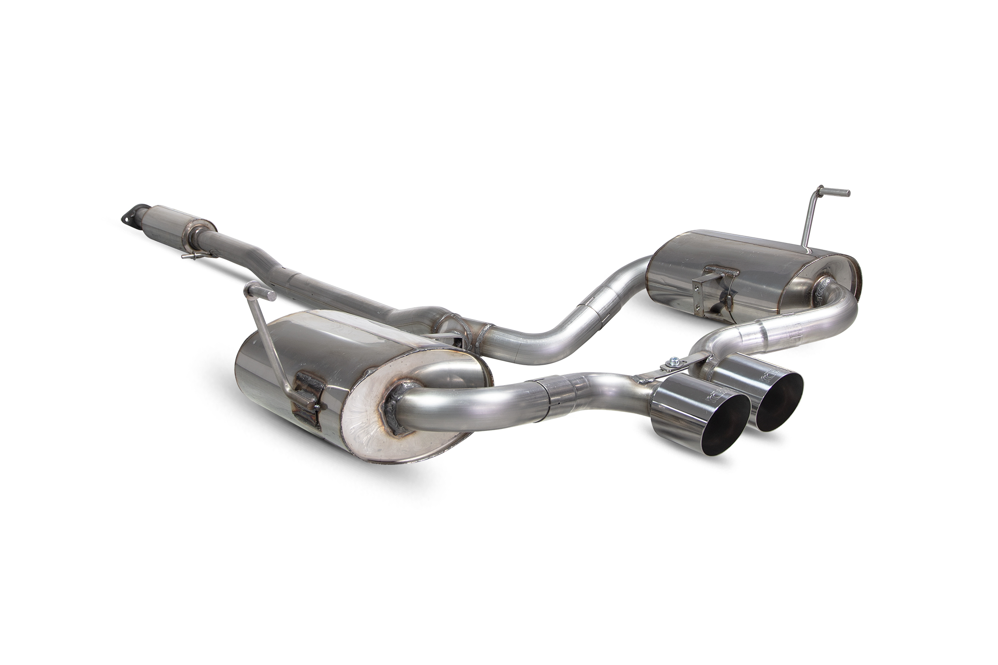 Mini - Cooper S R52/R53 - S rezonátorom cat-back systém